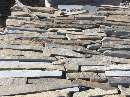 Горбушка златолит мультиколор для облицовки купить в Нижневартовске