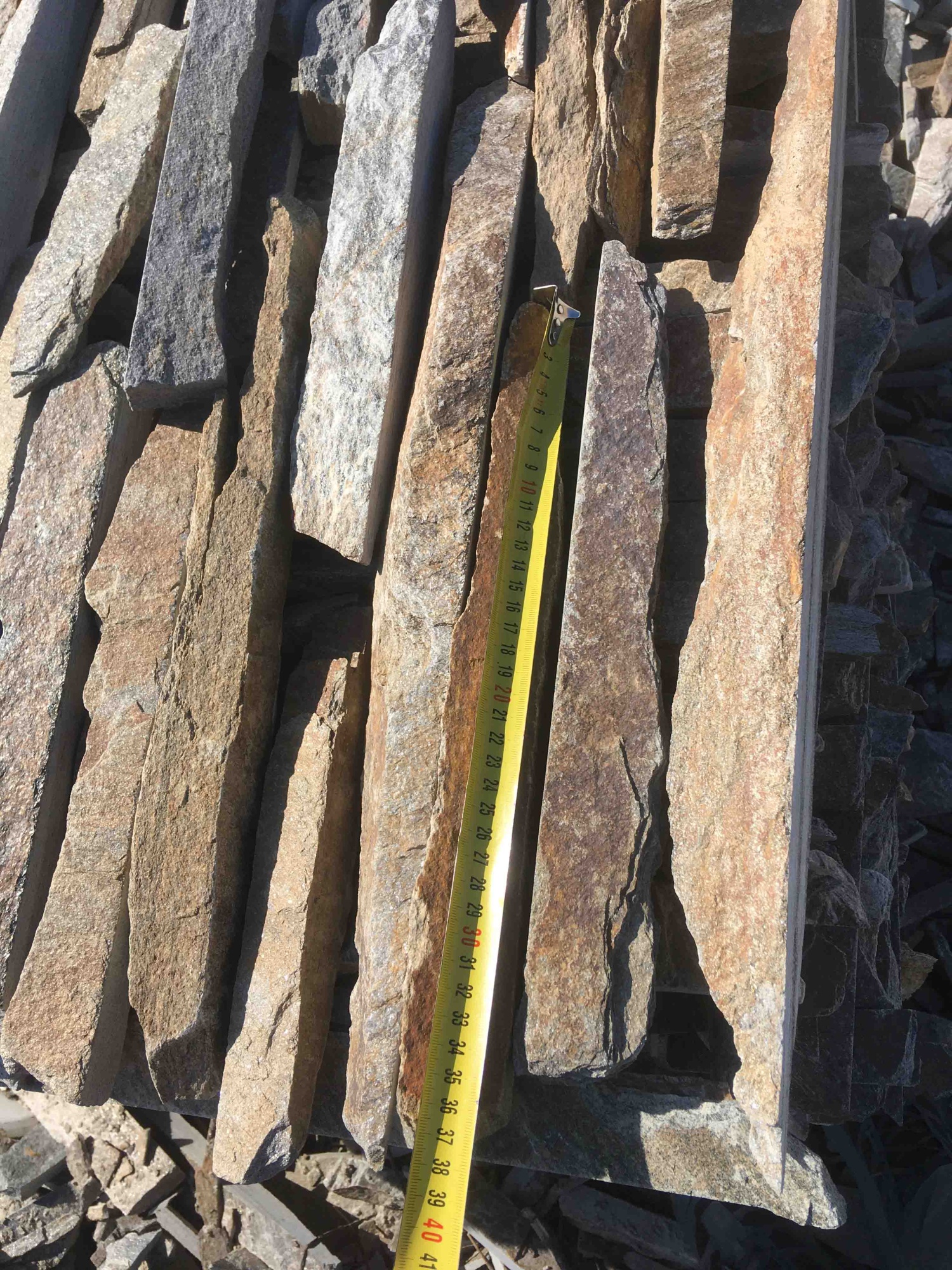 Горбушка златолит мультиколор для облицовки купить в Нижневартовске