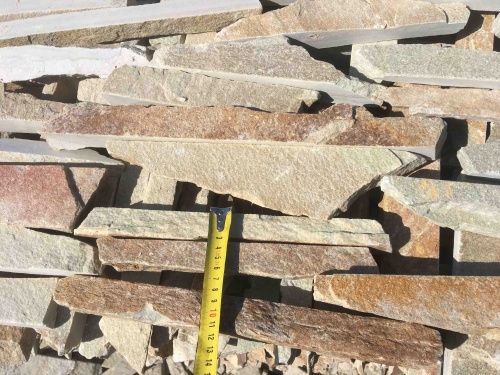 Горбушка златолит золотистый для облицовки купить в Нижневартовске