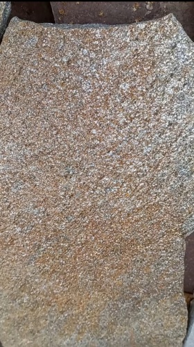 Плитняк златолит серебристый для цоколя, отмостки купить в Нижневартовске