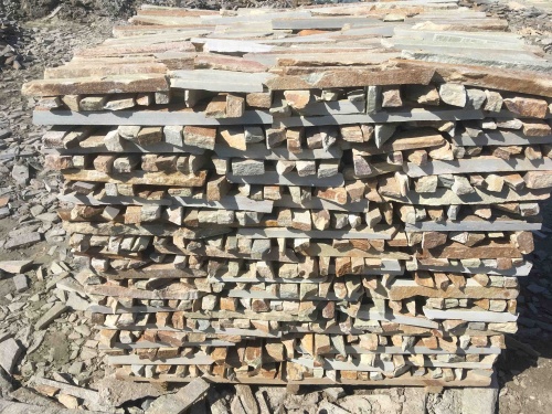 Горбушка златолит золотистый для облицовки купить в Нижневартовске