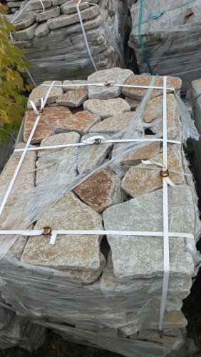 Плитняк галтованный гранитный для ландшафтного дизайна купить в Нижневартовске