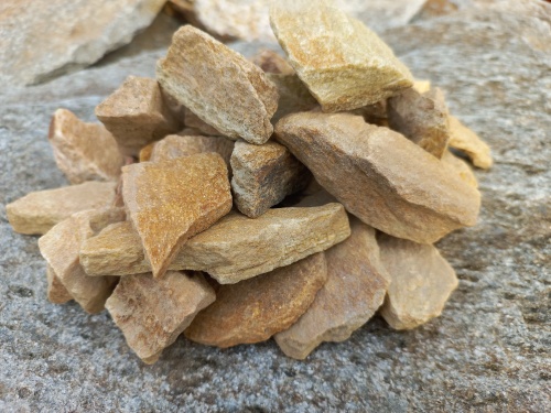 Златолит жёлтый декоративная каменная крошка купить в Нижневартовске