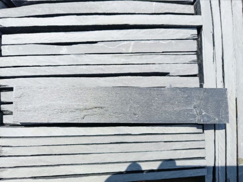 Плитка чёрная из натурального камня фасадная 30 см * 5 см, толщина 7 мм -30 мм купить в Нижневартовске